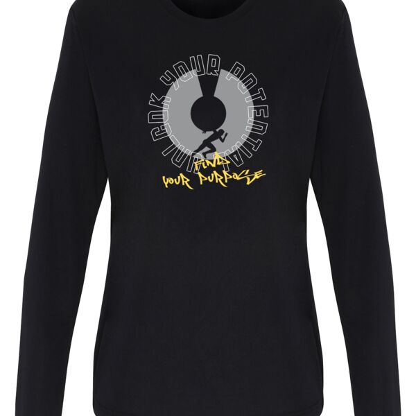 Women's TriDri® long sleeve performance t-shirt Thumbnail