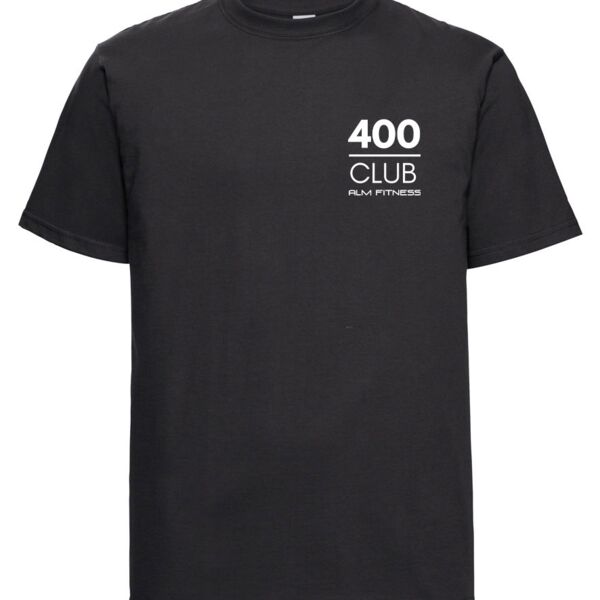 400 Club Classic  Unisex  Heavyweight Combed Cotton T-Shirt Thumbnail