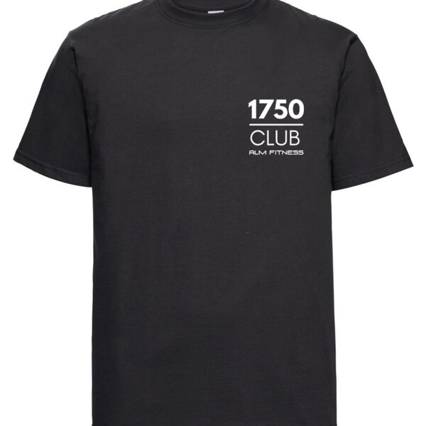 1750 Club Classic Unisex  Heavyweight Combed Cotton T-Shirt Thumbnail