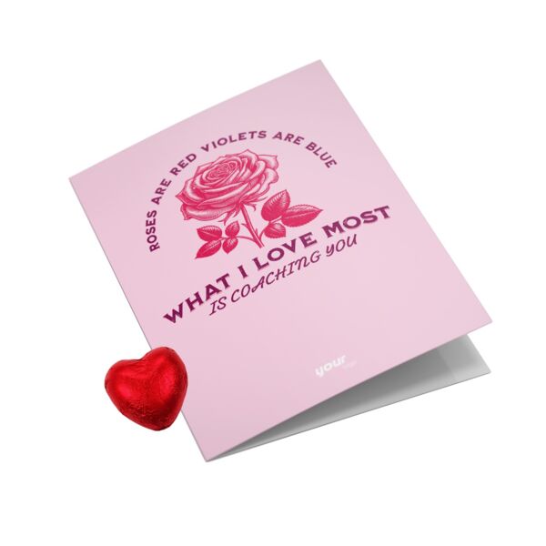 Valentines Day Card and Heart Chocolate  Thumbnail