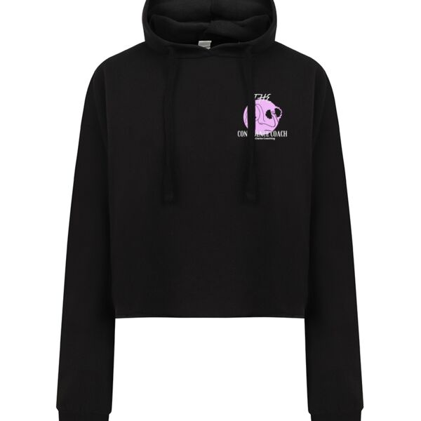 Women's cropped slounge hoodie - 12 month gift Thumbnail