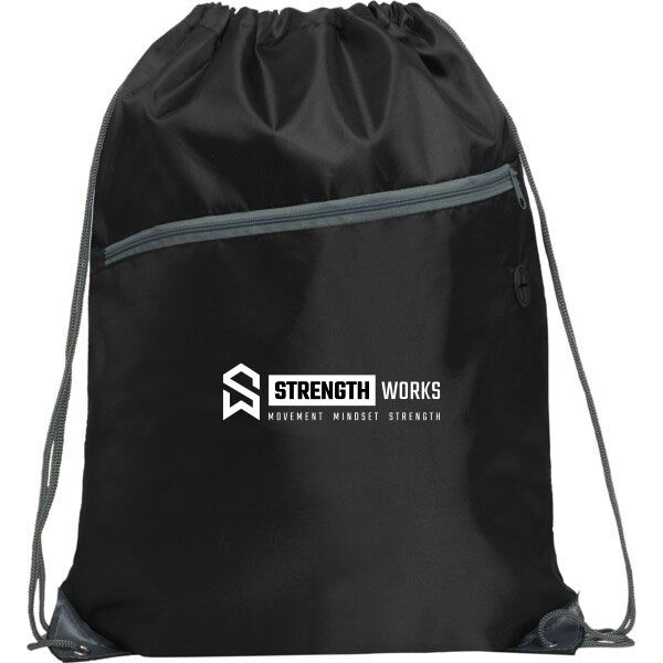 Functional Drawstring Backpack Thumbnail