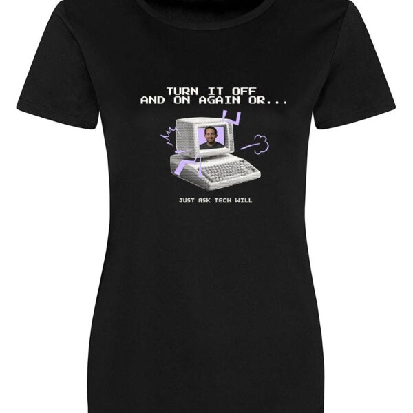 Tech Will Ladies Smooth Wicking T-Shirt Thumbnail