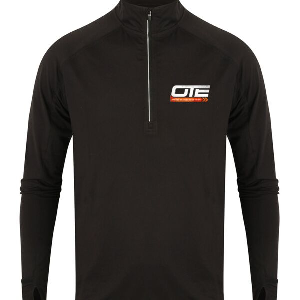 Long-sleeved ¼ zip top Thumbnail