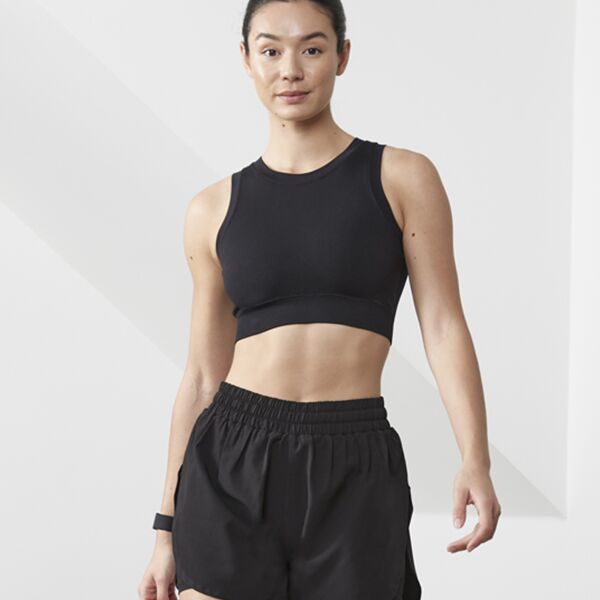 Ladies Double Layer Sports Shorts Thumbnail