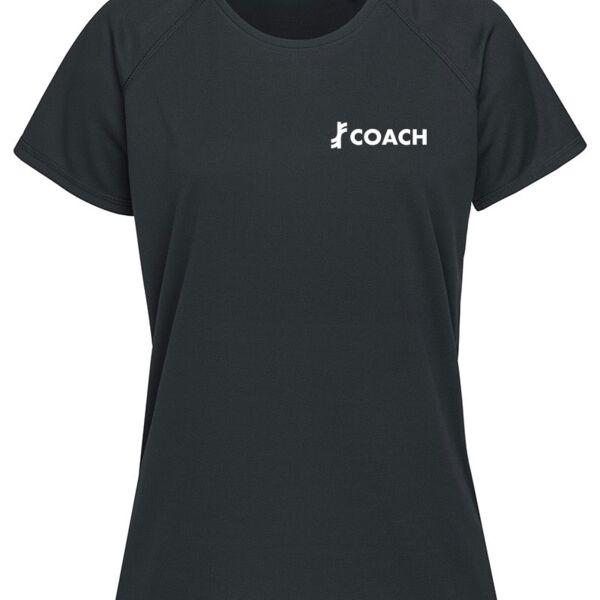 Ladies Sports Raglan Mesh T Thumbnail