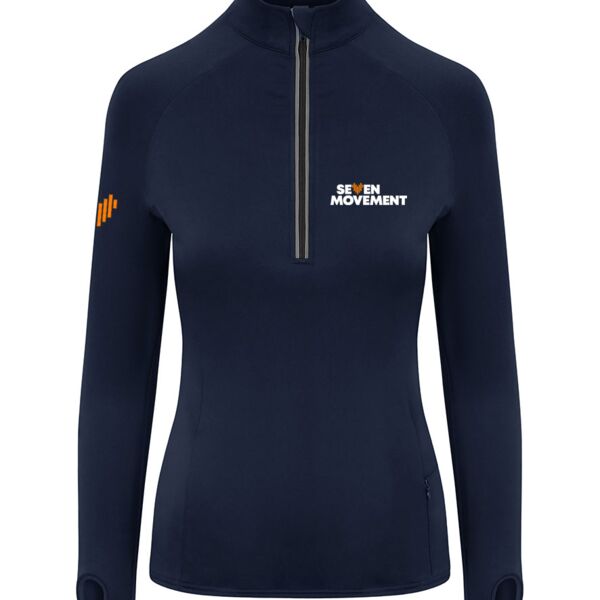 Cool-Flex Girlie Half Zip Top Thumbnail