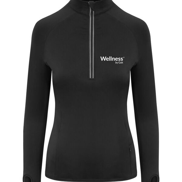 Cool-Flex Girlie Half Zip Top Thumbnail