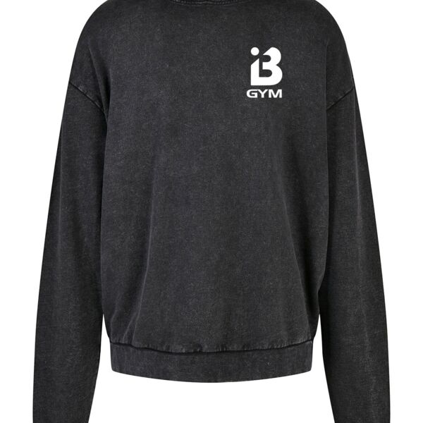 Acid washed oversize hoodie Thumbnail