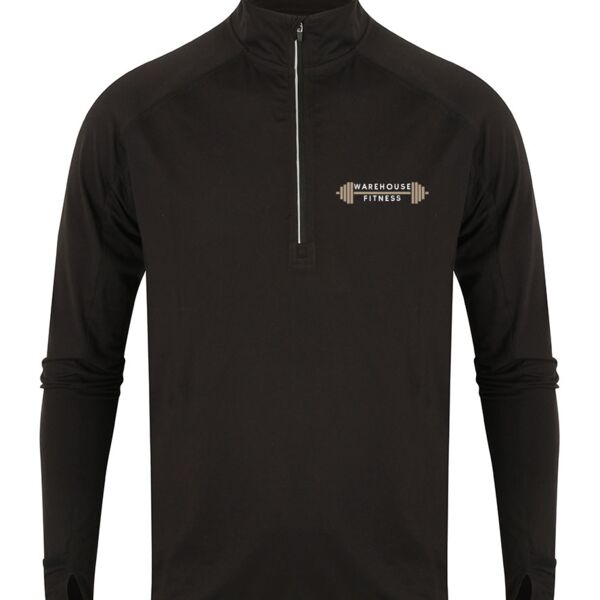 Long-sleeved ¼ zip top Thumbnail