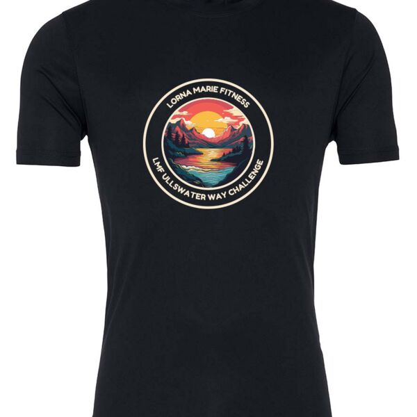 Ullswater Way Challenge Cool Smooth Wicking T-Shirt Thumbnail