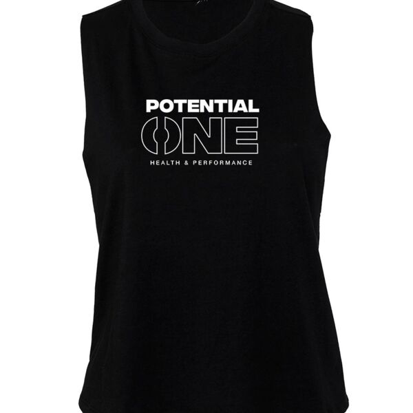 Women's Racerback Cropped Tank Thumbnail