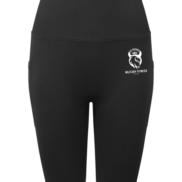 Women’s Ribbed Seamless '3D Fit' Cycle Shorts Thumbnail