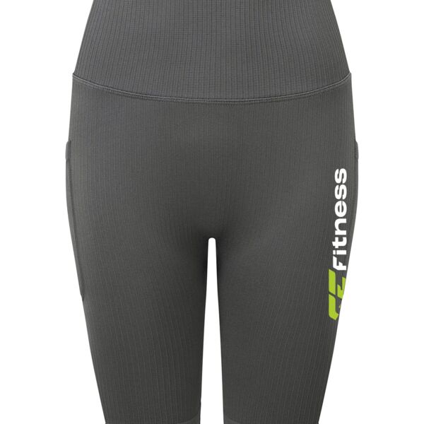 Women’s Ribbed Seamless '3D Fit' Cycle Shorts Thumbnail