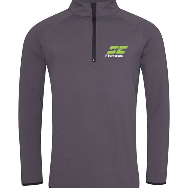 Cool Half Zip Sweat Top Thumbnail