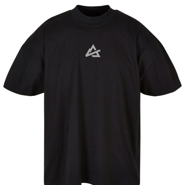 Oversized mock neck tee Thumbnail