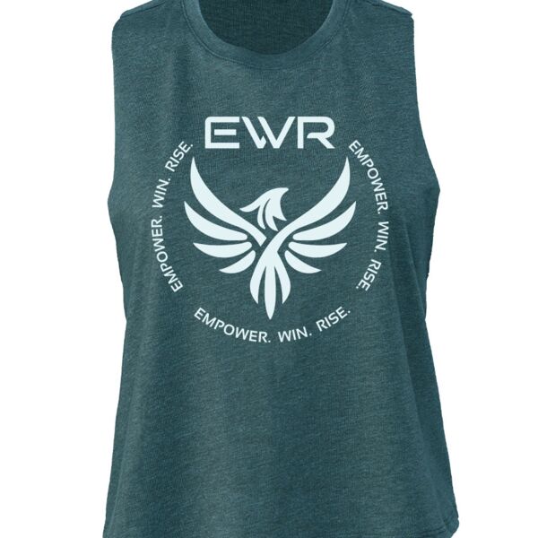 Women's Racerback Cropped Tank Thumbnail
