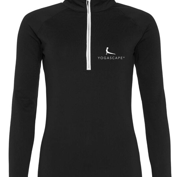 Girlie Half Zip Sweat Top Thumbnail