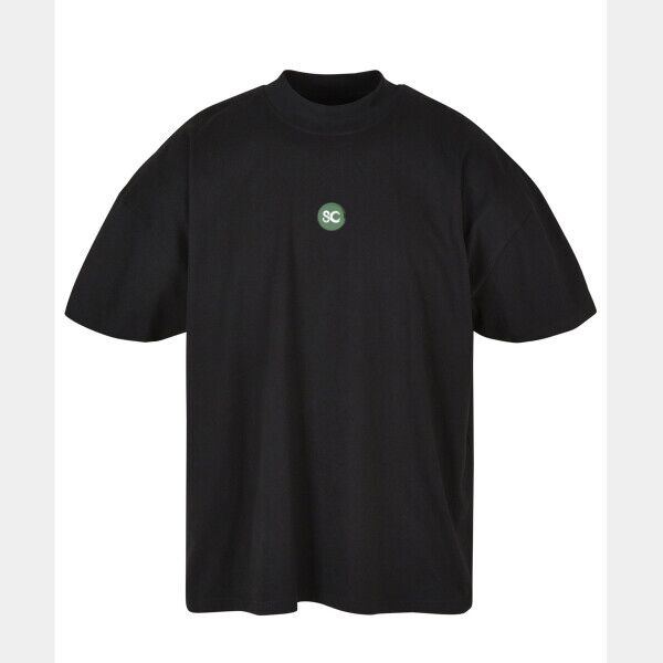 Oversized mock neck tee Thumbnail