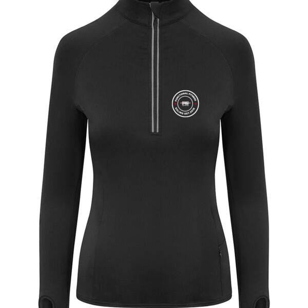 Cool-Flex Girlie Half Zip Top Thumbnail