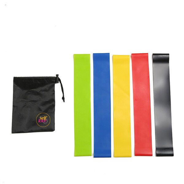Latex Resistance Bands 5 pc Thumbnail