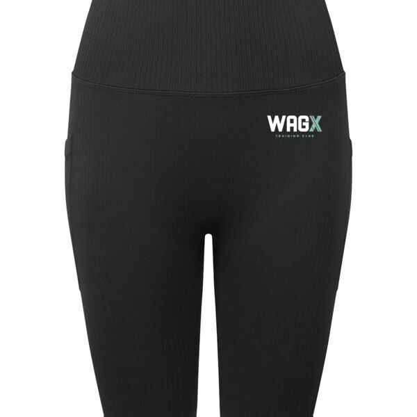 Women’s Ribbed Seamless '3D Fit' Cycle Shorts Thumbnail