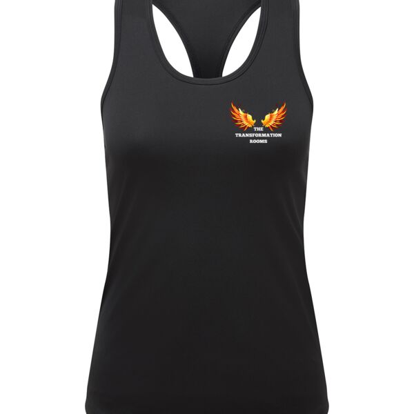 Women’s Recycled Performance Slim Racerback Vest Thumbnail