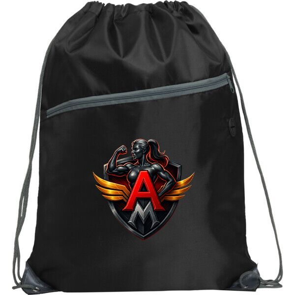 Functional Drawstring Backpack Thumbnail