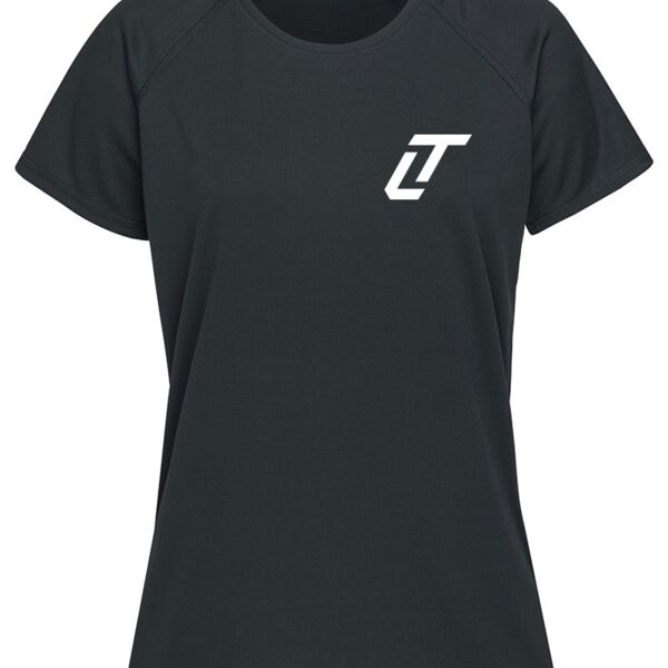 Ladies Sports Raglan Mesh T Thumbnail