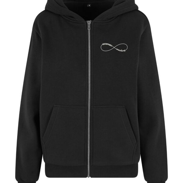 Women’s fluffy zip hoodie Thumbnail