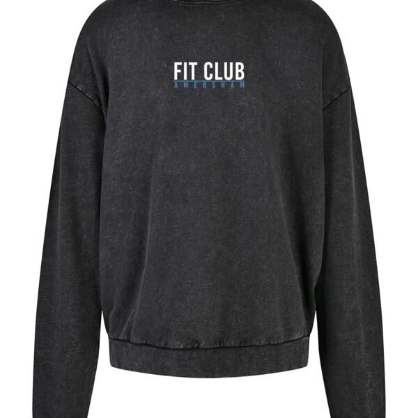 Acid washed oversize hoodie Thumbnail