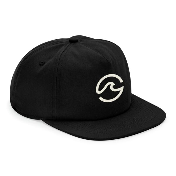 Organic cotton unstructured 5-panel cap Thumbnail