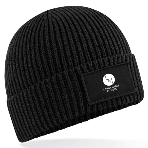 Fashion patch beanie Thumbnail