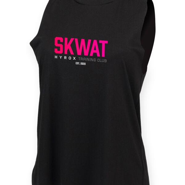 Hyrox club Ladies High Neck Vest Thumbnail