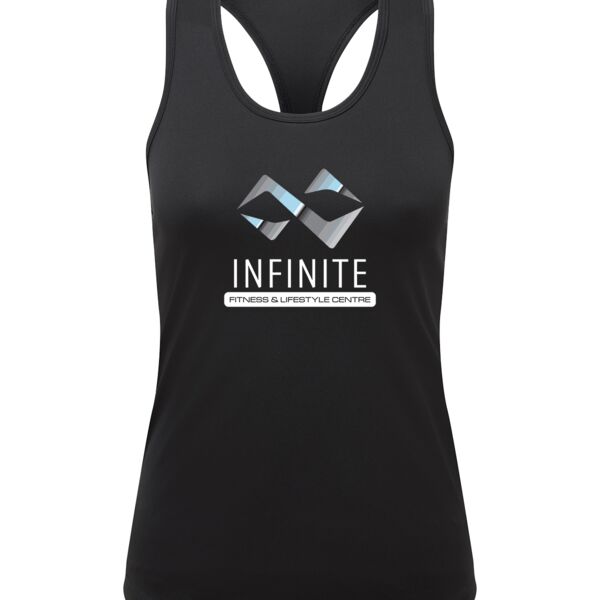 Women’s Recycled Performance Slim Racerback Vest Thumbnail