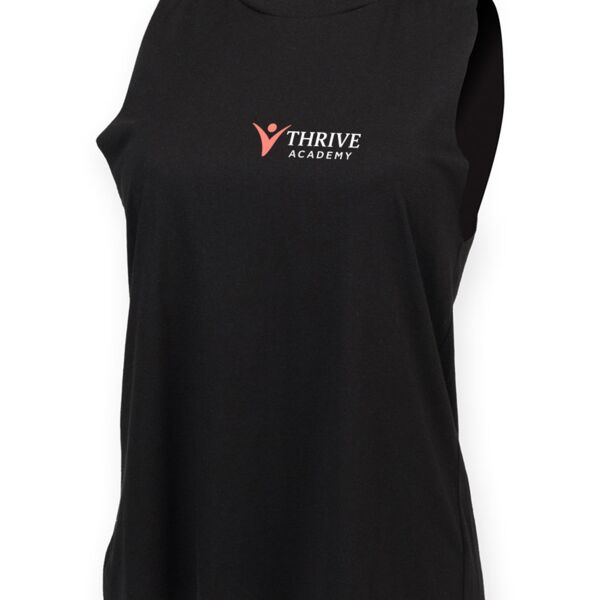 Ladies High Neck Vest Thumbnail