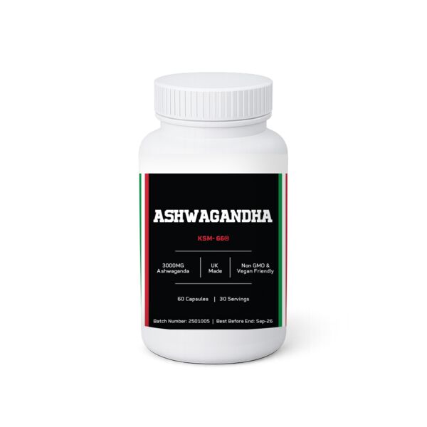 Ashwagandha KSM-66® 60 capsules Thumbnail