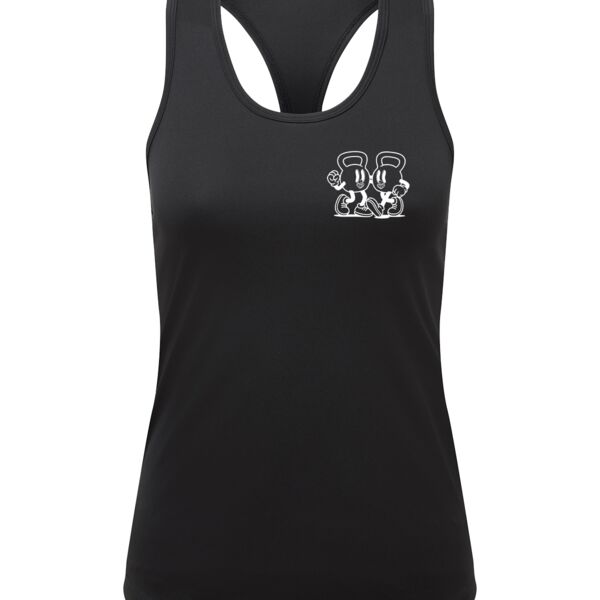 Women’s Recycled Performance Slim Racerback Vest Thumbnail