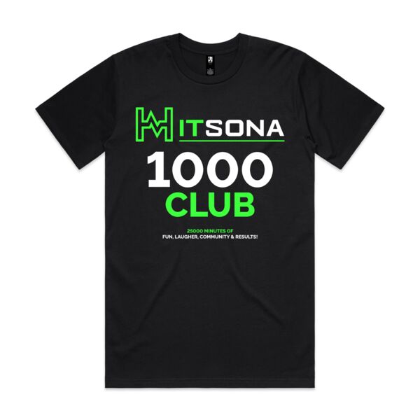 CLASSIC TEE  - Milestone Tshirt 1000 Club Thumbnail