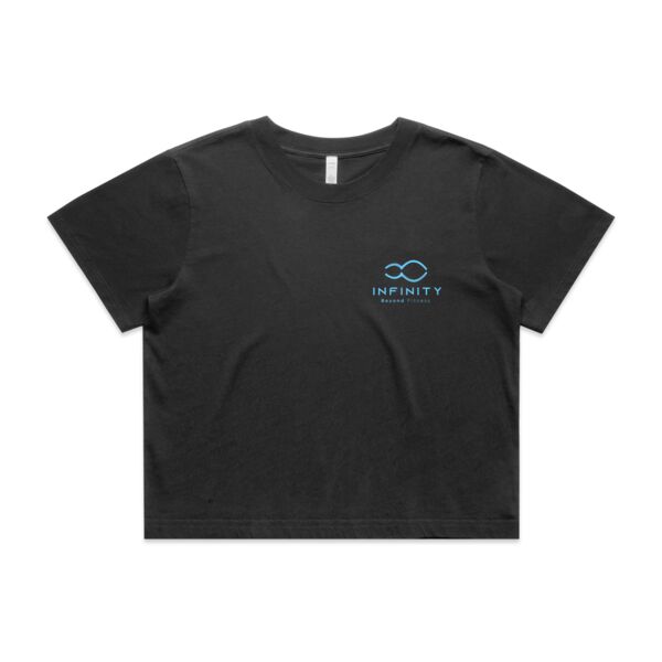 WOMENS HEAVY FADED CROP TEE Thumbnail