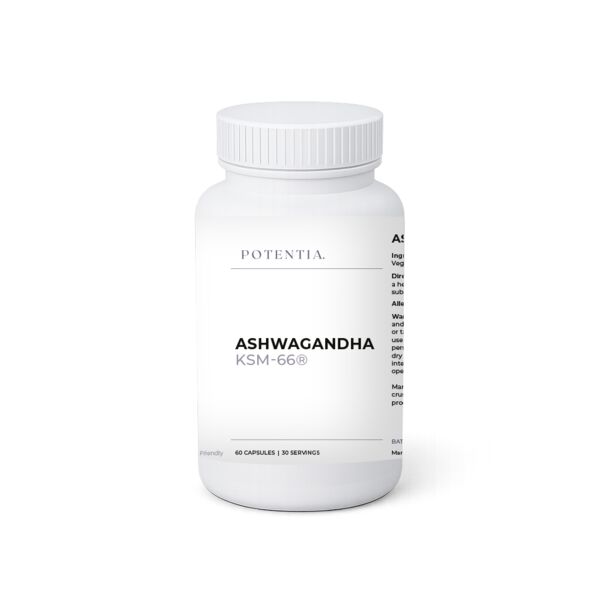 Ashwagandha KSM-66® 60 capsules Thumbnail