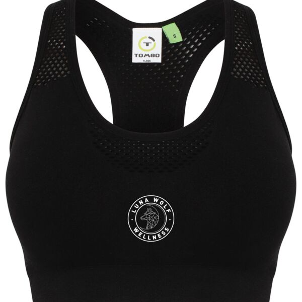Ladies Seamless Sports Bra Thumbnail