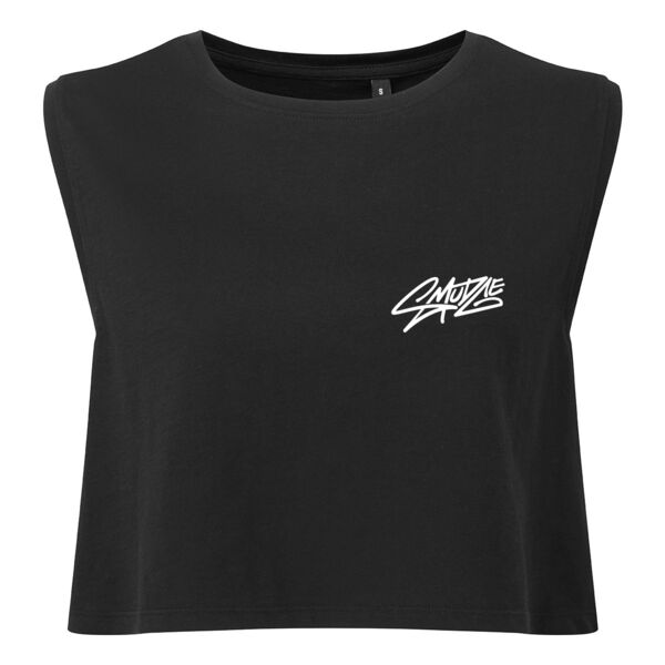 Womens Organic crop tank Thumbnail