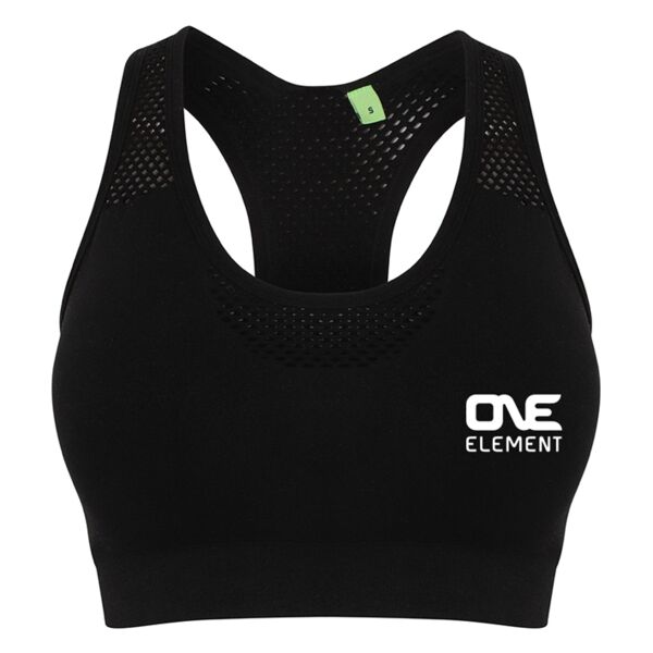 Ladies Seamless Sports Bra Thumbnail