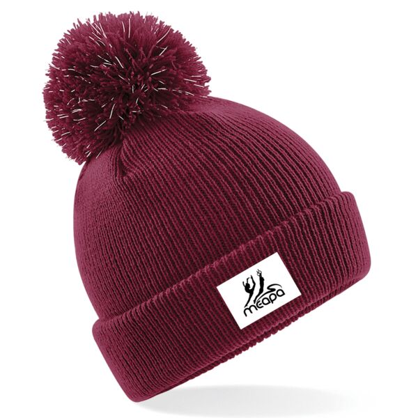 Junior reflective bobble beanie Thumbnail