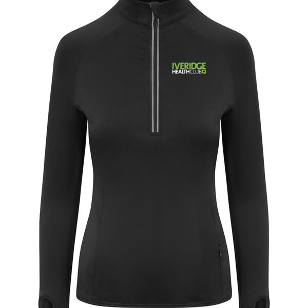 Cool-Flex Girlie Half Zip Top Thumbnail