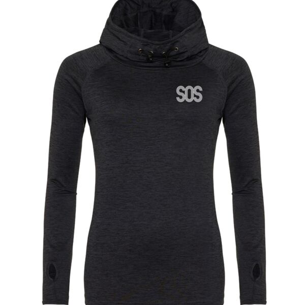 Girlie Cowl Neck Top Thumbnail