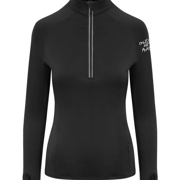 Cool-Flex Girlie Half Zip Top Thumbnail