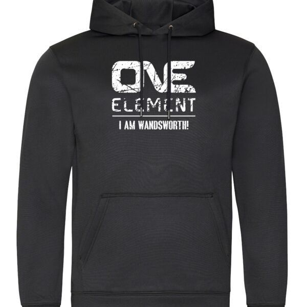 One Element Event - Sports polyester hoodie Thumbnail