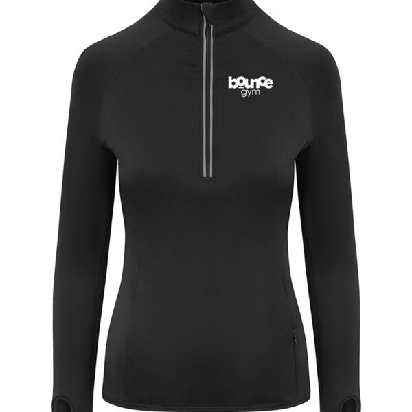 Cool-Flex Girlie Half Zip Top Thumbnail